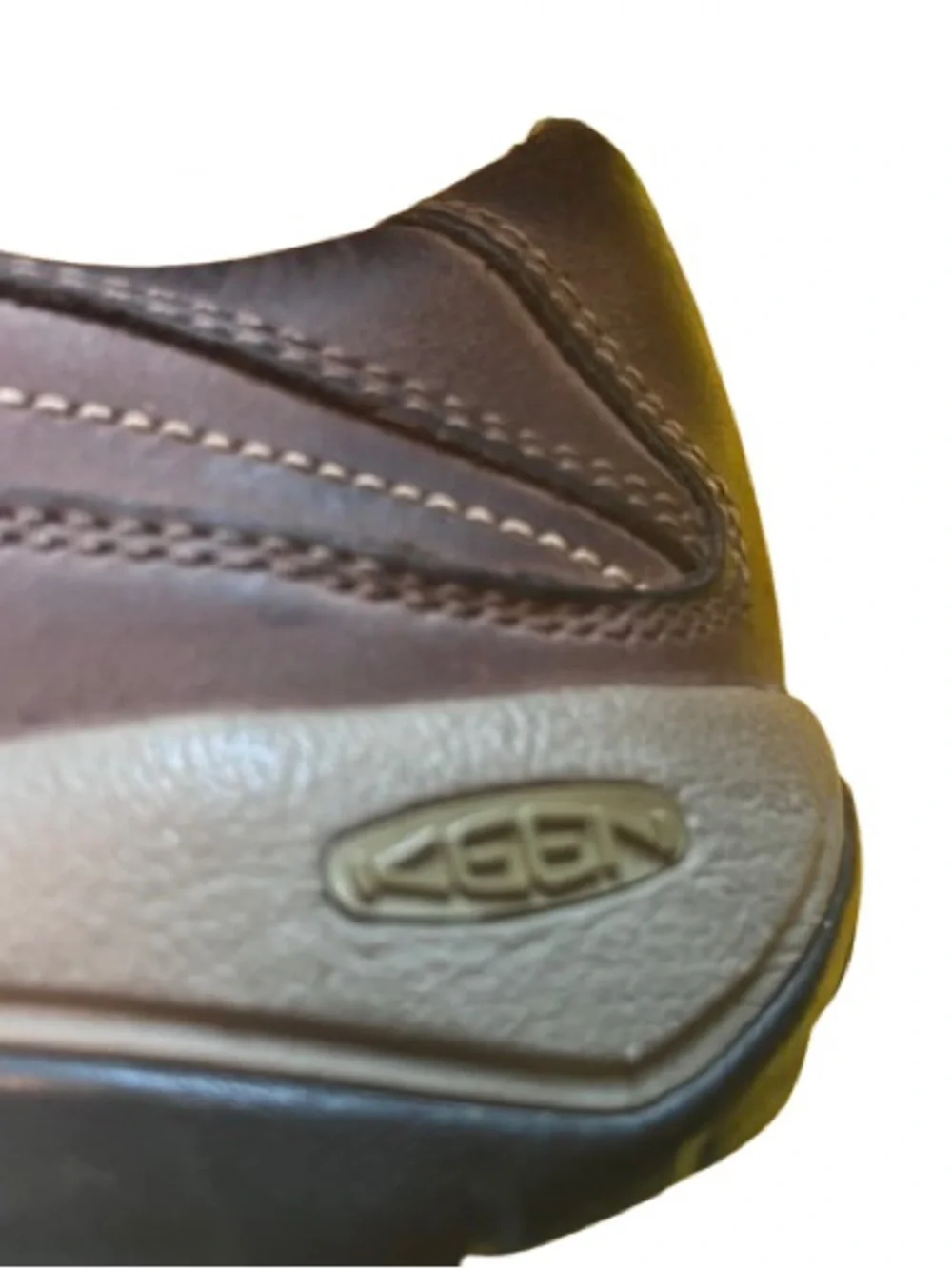 KEEN Toyah Shoes Women's 10 Brown Leather Hiking VGUC
